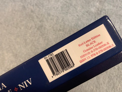 Concordia Self-Study Bible NIV Lutheran (Red Letter Ed.) Genuine Leather/Gilt