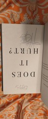 H. D. Carlton Does It Hurt? Signed Paperback Fiction Novel Suspense