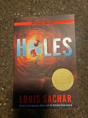 Holes Anniversary Edition Paperback Novel by Louis Sachar for Ages 10 and Up