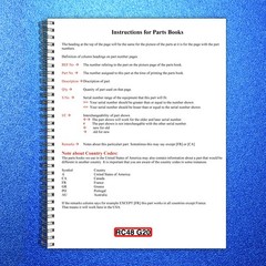 KUBOTA RC48-G20 Mower Deck Parts List Manual – STEEL WIRE BOUND – TOUGH COVERS