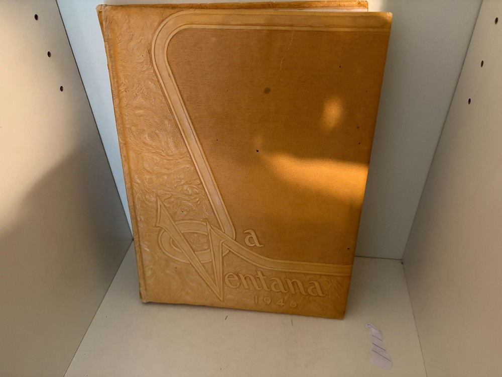 LA VENTANA 1946 YEARBOOK TEXAS TECH UNIVERSITY Vol. 21 rare Antique WWII VG