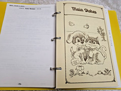 1989-BRETHREN HERITAGE COOKBOOK-FINCASTLE VA-VIRLINA DISTRICT-3 RING-350 PAGES