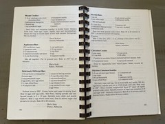 Vintage Cookbook 80s 1982 USA Midwest Nebraska 220+ Pages Fundraiser Spiral