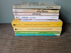 Lot of 8 Vintage Judy Blume Books Dell 70s 80s PB Iggie’s House Forever Deenie