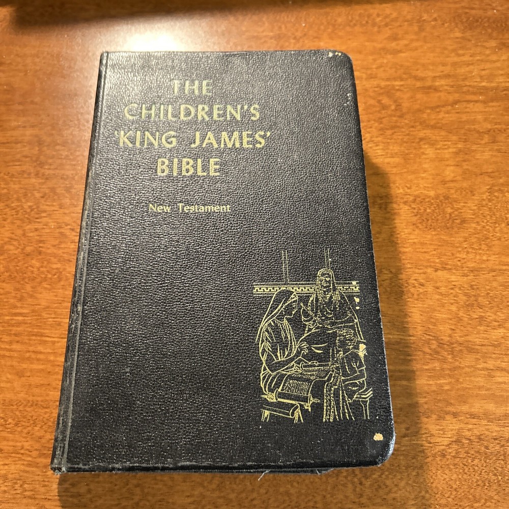 The Children’s King James Bible Modern Translation New Testament HC 1960 Bonded