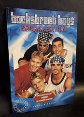 Vtg Backstreet Boys Special Edition Book By Angie Nichols ~ 32 Pages ~ 1999