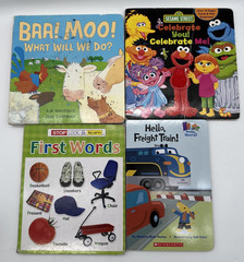 Lot of 15 Board Books Childrens Toddler Preschool Kids Mixed Titles Acceptable
