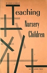 [RARE] Teaching Nursery Children by Jessie B. Carlson / 1961 The Judson Press