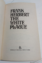The White Plague Science Fiction Paperback Book by Frank Herbert Berkley 1983
