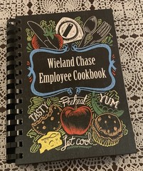 2024 Wieland Chase Brass Cookbook Employee Recipes 84 Pages Hardcover Spiral