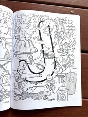 The Ultimate Alphabet Coloring Book 3 By Alannah Dyer- 8.5×11 in. Ages 4-8 Fun