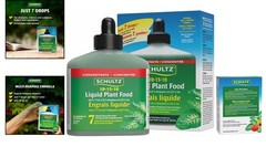 Made in the USA, 8 oz All-Purpose 10-15-10 Plant Food for Vibrant Plants