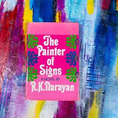 The Painter of Signs R.K. Narayan 1976 First Edition Second Printing Viking