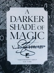 SIGNED A Darker Shade of Magic Trilogy by V.E. SCHWAB (2023, Trade Paperback)