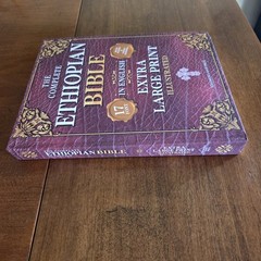 Ethiopian Bible in English Extra Large Print Solomon’s Gate Press HC Book