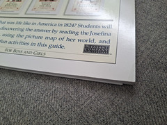 American Girls Collection Josefina Teacher’s Guide w/ Map -1 Page Has Writing