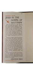 Jesus In The Gospel Of Matthew Book Edward P Blair Vintage Christian Religious