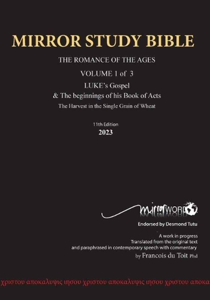 Paperback MARCH 2026 UPDATE Volume 1 LUKE’s Gospel & completed Acts with Comment