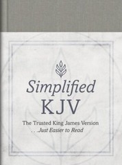 The Barbour Simplified KJV [Pewter Branch] by Compiled by Barbour Staff: New