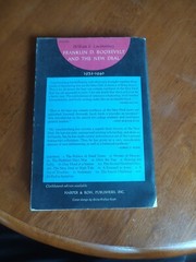 Franklin D. Roosevelt and the New Deal by William E. Leuchtenburg 1963 #1.7