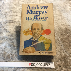 Andrew Murray And His Message W. M. Douglas 1981 Baker Book House Ministry Book