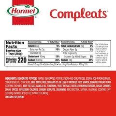 HORMEL 9oz Roast Beef & Mashed Potatoes With Gravy – Easy, Hearty Meal Pack of 6
