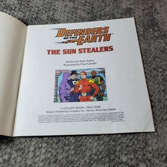 Defenders of the Earth The Sun Stealers Mark Sufrin 1986 First Ed Golden Book