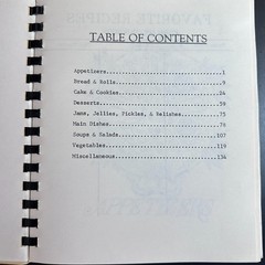 Vintage Church Cookbook 144 Pages Fresno, CA “Our Favorite Recipes” 1972