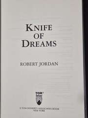 Robert Jordan Wheel Of Time Winter Crossroads Knife 1st 1st 2000-05 VG HCDDJ LN