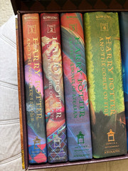 Harry Potter Boxed Set Hardcover Books 1-7 in Trunk Chest Limited Edition