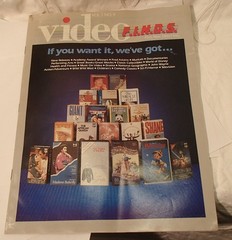 Vintage Video FINDS VHS Tape Movie Catalog 1987