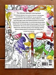 The Ultimate Alphabet Coloring Book 1 By Alannah Dyer- 8.5×11 in. Ages 4-8 Fun