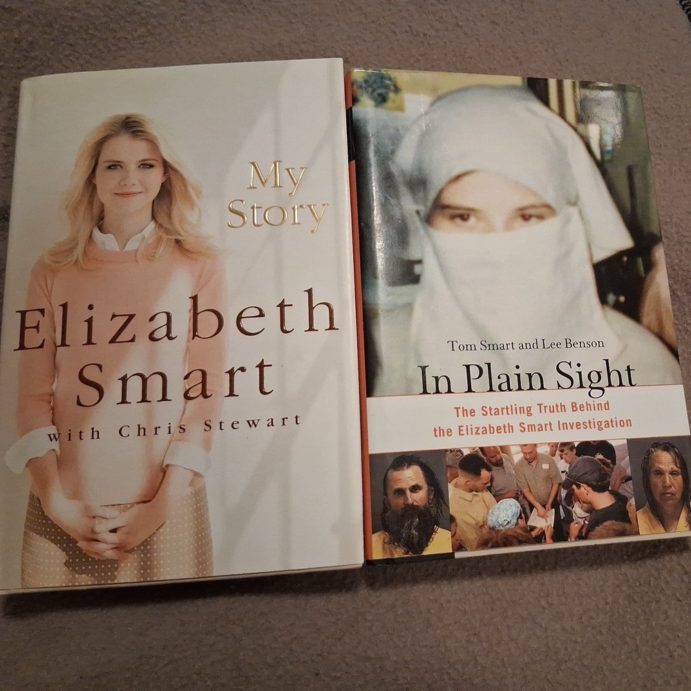 Elizabeth Smart Signed Books! “My Story”, “In Plain Sight” 2013 First Edition