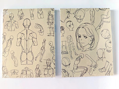Point Character Drawing Guide Books, Taco, Volumes 1-2, Korean & English, Lezhin