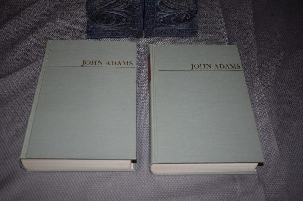 John Adams Vol 1-2 series/set by Page Smith (1962, Doubleday, hardcover set)