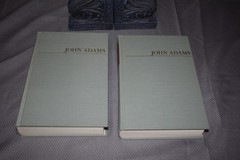 John Adams Vol 1-2 series/set by Page Smith (1962, Doubleday, hardcover set)