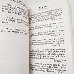 The Bible Promise Book Christian Faith Religion Soft Cover Leather