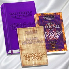 RESTORED NAMES Bible LARGE PRINT PU Leather & 2 FREE BOOKS FREE SHIPPING
