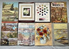 Vintage Lot of 8 WALTER T. FOSTER How To Draw & Paint Instructional Art Books
