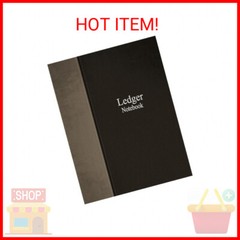 Ledger Notebook: Columnar Ruled Ledger, 3 Columns, 8.5×11 Inches, 100 Pages Pape