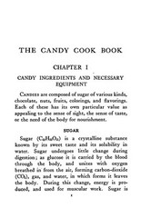 The Candy Cook Book “1917” 228 Pages