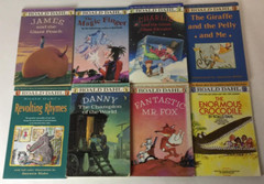 Lot of 8 Roald Dahl Novels Kids Vintage Chapter Books BFG MATILDA CHARLIE JAMES