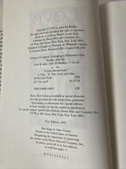 SIGNED Love and Obits by John E. Bradley First Editor Hardcover