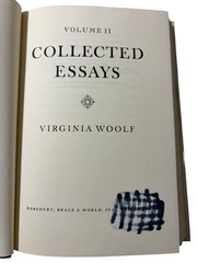 Collected Essays Virginia Woolf 1967 First American Edition Harcourt 4 Vols