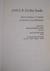 Reader by W. E. B. Du Bois (SC)