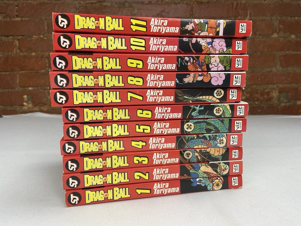 Dragon Ball Shonen Jump Vol 1-16 Manga Book Set Akira Toriyama Viz Media