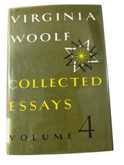 Collected Essays Virginia Woolf 1967 First American Edition Harcourt 4 Vols
