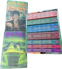 Harry Potter Paperback Boxset #1-7 by J. K. Rowling (2009, Hardcover)