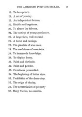 Omnium Gatherum Or The American Fortune Teller “1872” 39 Pages