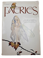 Vintage Faeries Book 1978 First Edition Printing Brian Froud Mythical Fairy Art